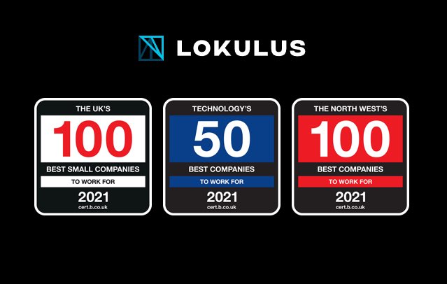We’re SO proud to have achieved a place on 3 ‘<a href="/bestcompanies/">Best Companies</a> to Work For’ lists!

After the strangest year, it feels amazing to share these achievements with our brilliant team - the people that make life at Lokulus so special🌟

#bestcompaniestoworkfor #bestcompanies2021