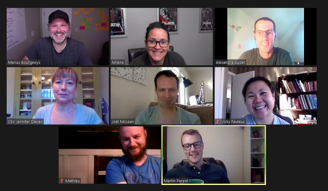 Une collaboration entre ces 5 podcasts !? Les détails à venir. <a href="/profaudet/">Alexandre Audet</a> <a href="/sarahanneleroux/">Sarah Anne Leroux</a> <a href="/ProfDionne/">ProfDionne</a> 
@Bourmu @jprofNB @vickyfauteux <a href="/GlaudeMathieu/">Mathieu glaude</a>
<a href="/ToutePour/">Toute la classe</a> <a href="/LifeLeadCoach/">Inspire Leadership Coaching</a> <a href="/escouadeEDU/">escouadeEDU</a> <a href="/daviesjcmd/">Jennifer Mansell-Davies</a> @vickyfauteux @Monsieur_Parent