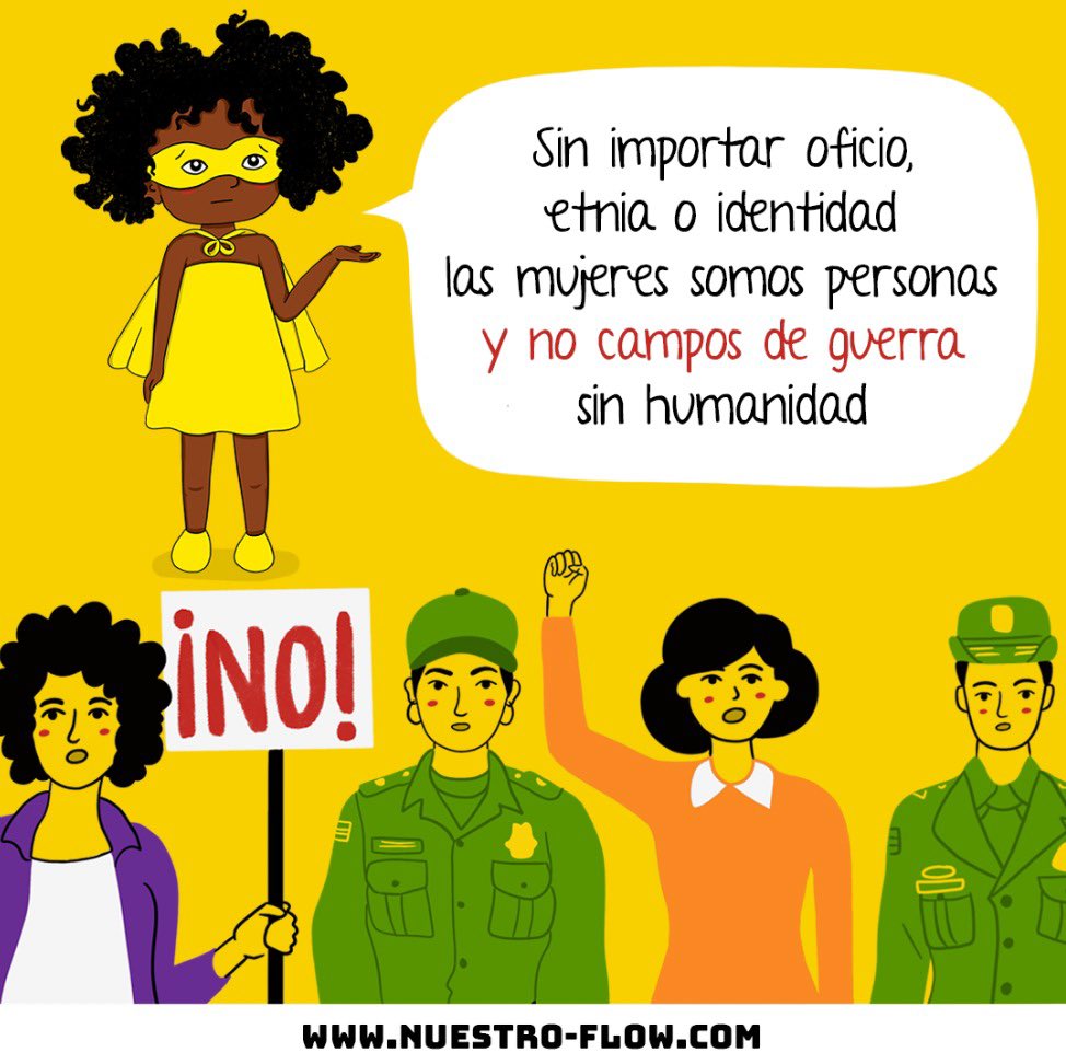 #Violencia | La crisis que atraviesa el país actualmente, muestra una serie de actos violentos que atraviesan los cuerpos de las mujeres.

Rechazamos cualquier tipo de violencia sexual y de género, en contra de los cuerpos femeninos y feminizados.