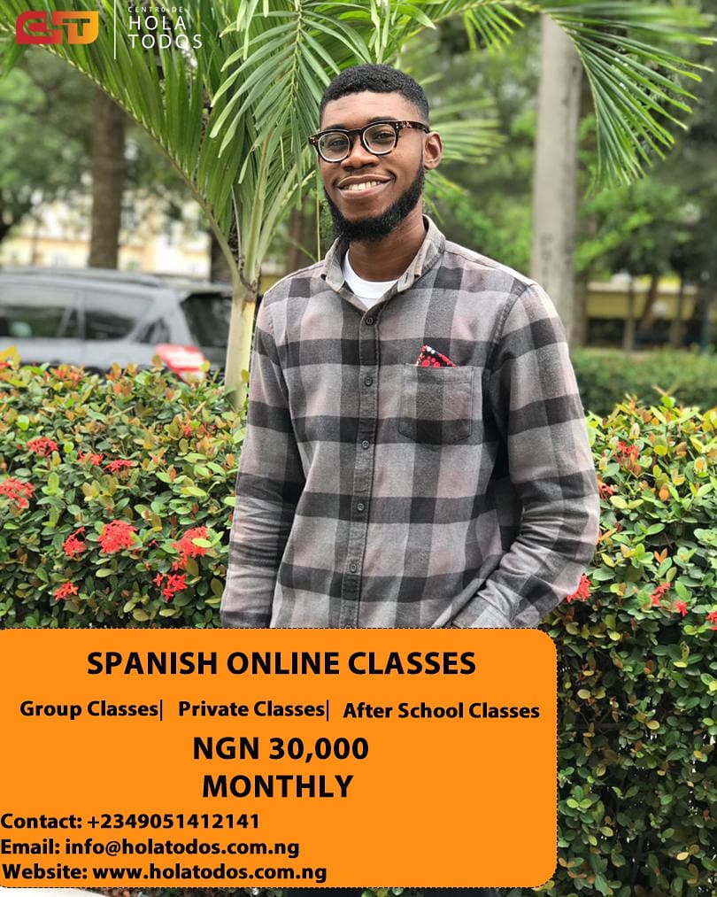 holatodoshoy's tweet photo. Join the community of amazing Spanish speakers by registering for classes with #holatodos

Send us a DM or call 09051412141
Visit: https://t.co/2d8x27DEIK for more.......

#spanishclasses #spanishtips #learningspanish https://t.co/kSIQFEkIXm