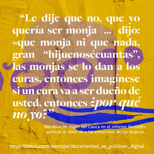 casa_la's tweet photo. Hoy conmemoramos el Día Nacional por la Dignidad de las Mujeres Víctimas de Violencia Sexual en el Marco del Conflicto Armado. A la fecha, se registran más de 33.000 víctimas de “delitos contra la libertad y la integridad sexual” de las cuales el 91% son mujeres. #NiUnaMenos https://t.co/4SFLZWRS2M