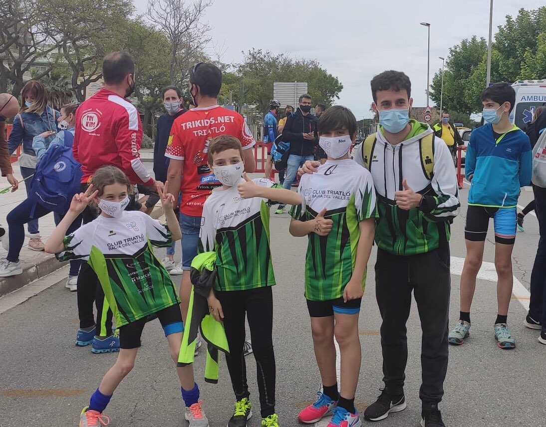 ¡Los más pequeños también se estrenan en competición después de más de un año! Su cara de felicidad lo dice todo 😁