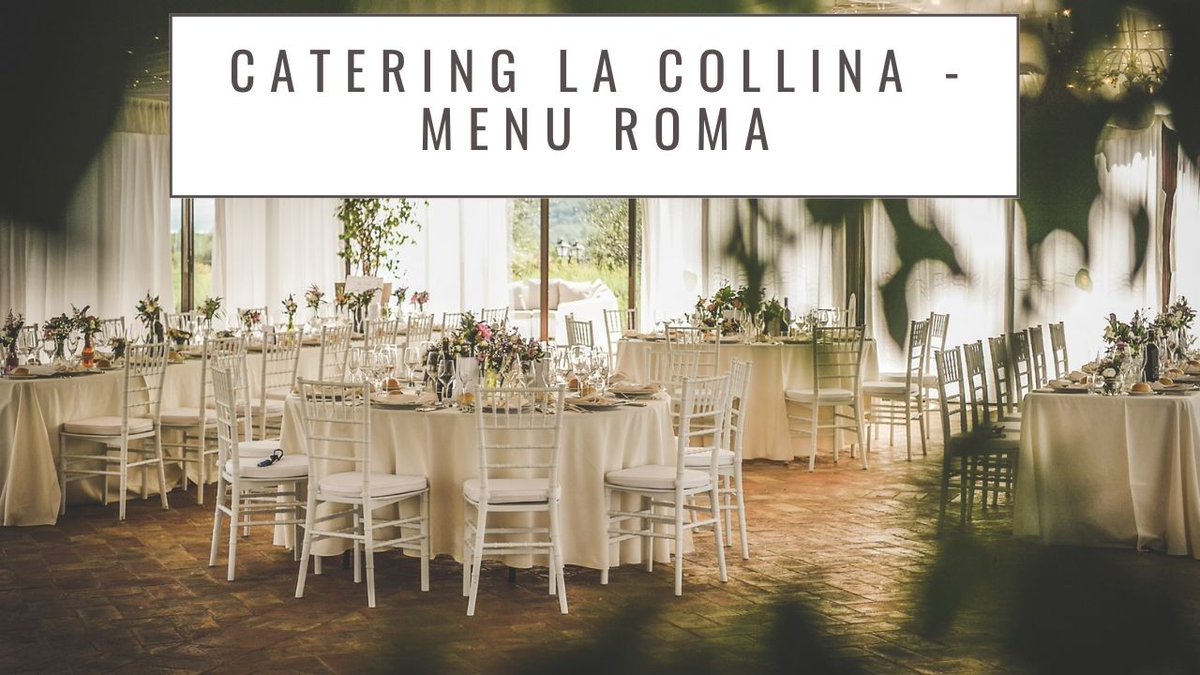 Check our New Youtube  Video: "Catering La Collina - Menu Roma"🍝 - youtu.be/VOslU8NGQno