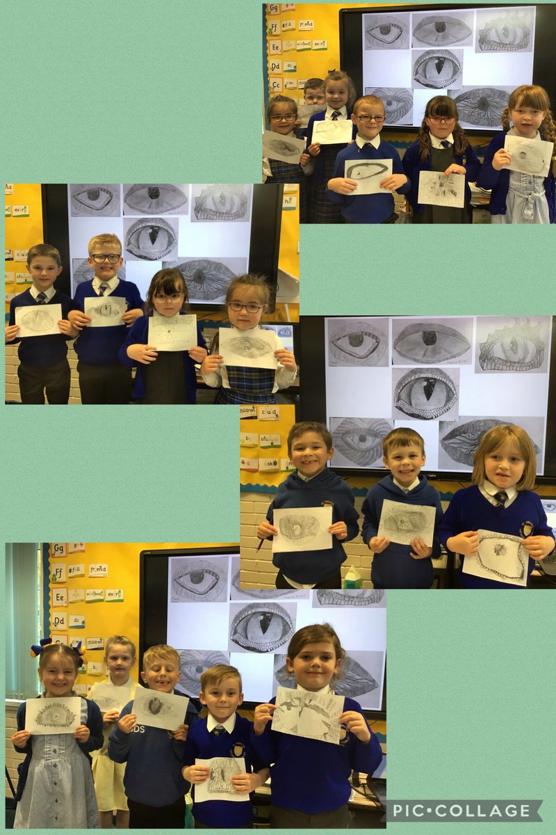 MissVLea78's tweet photo. @saintoswalds here they are...our dragon eye masterpieces. I think you will agree we have some brilliant artists on Robins. ๐ผ ๐ โ๏ธ #thedragonmachine https://t.co/4wjIV42adm