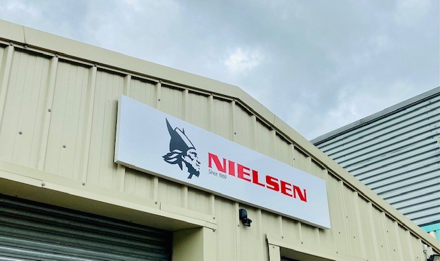 NielsenChemical's tweet photo. It’s all coming together now! New vinyl graphics are in place and not long before the Nielsen Centre of Excellence will be ready to welcome customers to take part in a new training programme. https://t.co/PXYSQJa8Wg