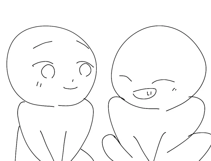 今ラフ見返してたんですけどリコレッキイラストのラフ雑すぎて笑ってる
よくこのラフから描けたな…… https://t.co/toInIVDG7a 