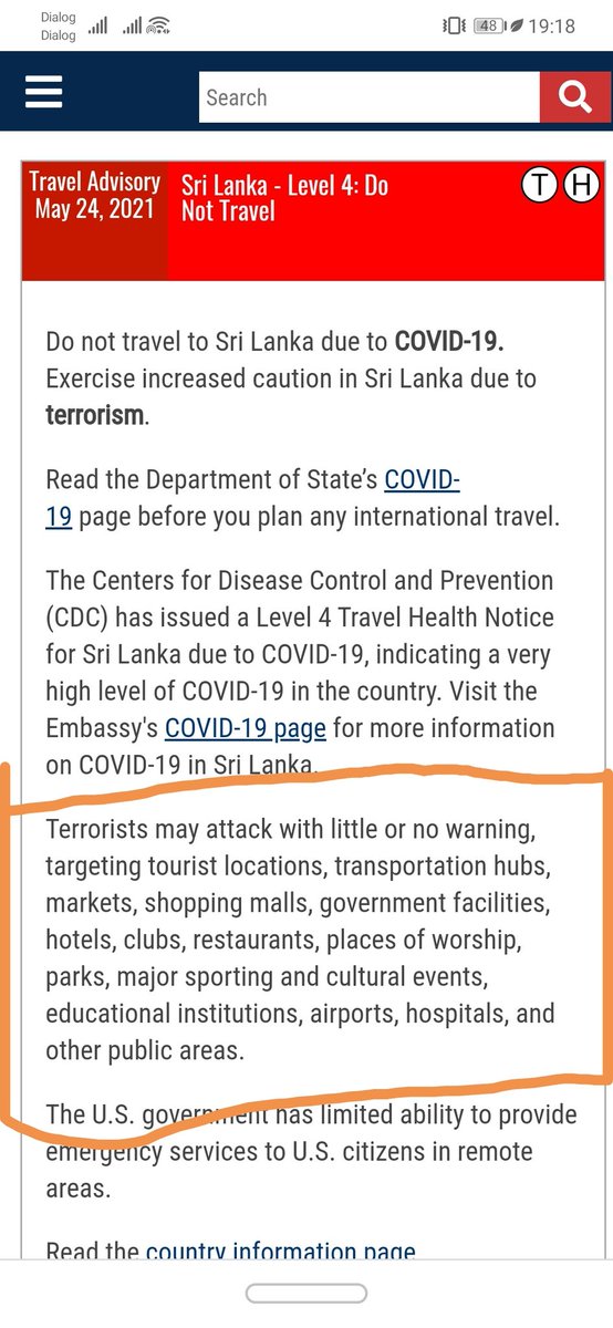 kindlysaba's tweet photo. @AzzamAmeen hi bro! U.S gov warned about a terrorist attack.
is this true news? @USEmbSL https://t.co/fS75EJS1IZ https://t.co/wGHeFoBG48