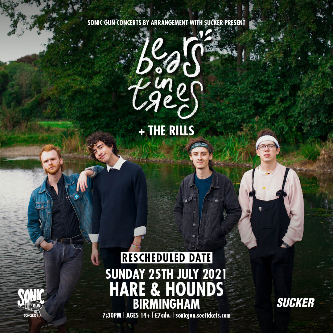 Sonic Gun Concerts (@sonicgunbham) on Twitter photo LAST 5 TICKETS!
Only 5 tickets left for @bears_in_trees at <a href="/hareandhounds/">Hare & Hounds Birmingham</a> on 25th July!
🎟 Get yours now > bit.ly/3yDaxqn LAST 5 TICKETS!
Only 5 tickets left for @bears_in_trees at <a href="/hareandhounds/">Hare & Hounds Birmingham</a> on 25th July!
🎟 Get yours now > bit.ly/3yDaxqn