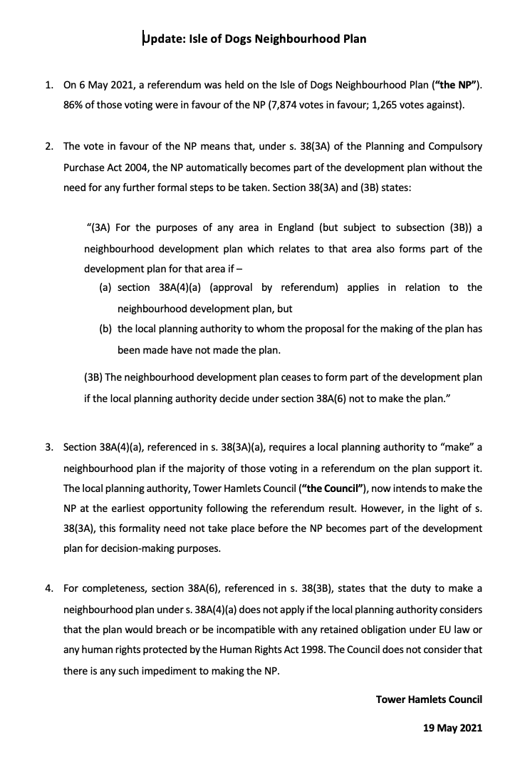 Isle of Dogs Forum tweet media