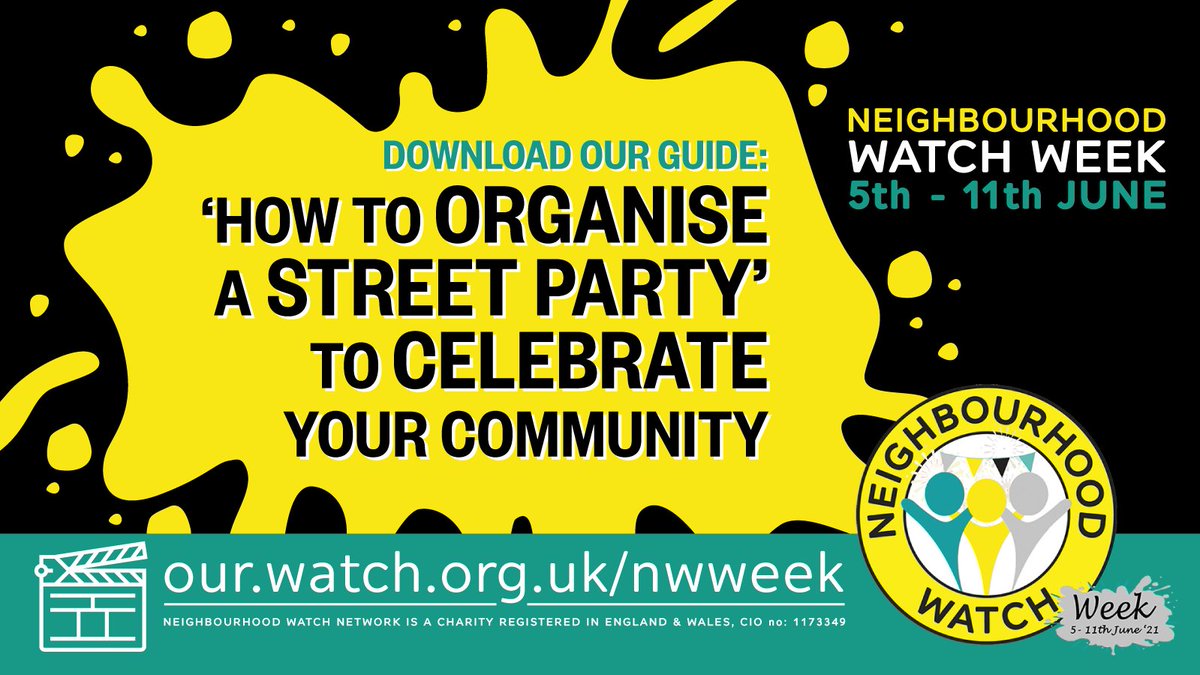 Bringing neighbours together is what Neighbourhood Watch does best. Why not consider arranging a street party to celebrate Neighbourhood Watch’s 40th anniversary next year? #LetsStayConnected 
Download a ‘How to’ guide from ourwatch.org.uk/nwweek <a href="/N_Watch/">Neighbourhood Watch</a> <a href="/SuffolkNW/">SuffolkNWAssociation</a>