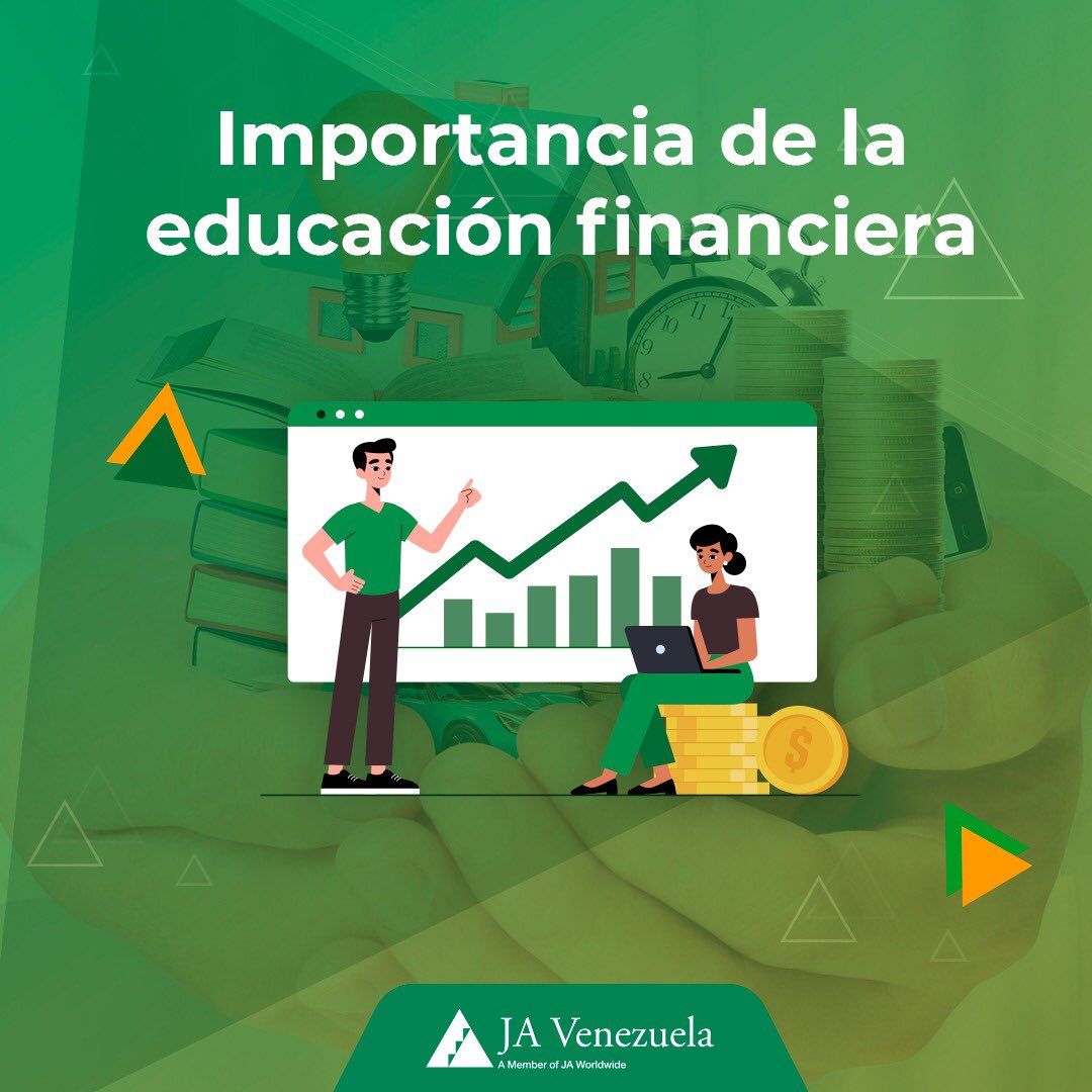 JEV_JA's tweet photo. La educación financiera te permite entender cómo funciona el dinero en el mundo. De esa manera, aprendes a obtener, administrar e invertir tu propio capital. Una persona que domine la educación financiera puede tomar decisiones informadas sobre su economía. #JAVENEZUELA https://t.co/oY9fypWwGj