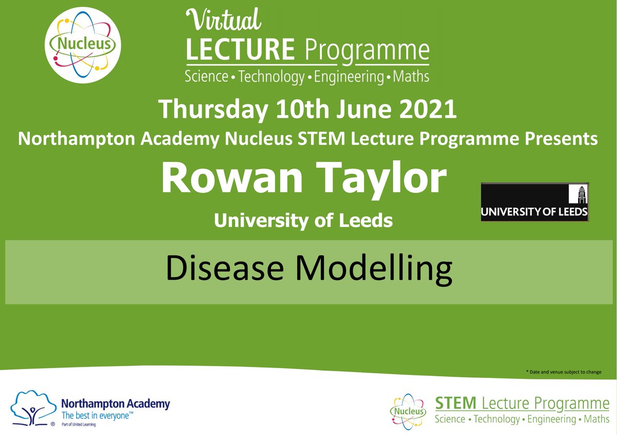 NA_NucleusSTEM's tweet photo. We have just two more #STEM lectures left this year... June 10th - Rowan Taylor (PhD researcher) from Leeds University and our first international lecture on July 1st from Prof Peter Thomas from University of Texas #NucleusSTEM #STEMeducation https://t.co/4XwRuR2uq4