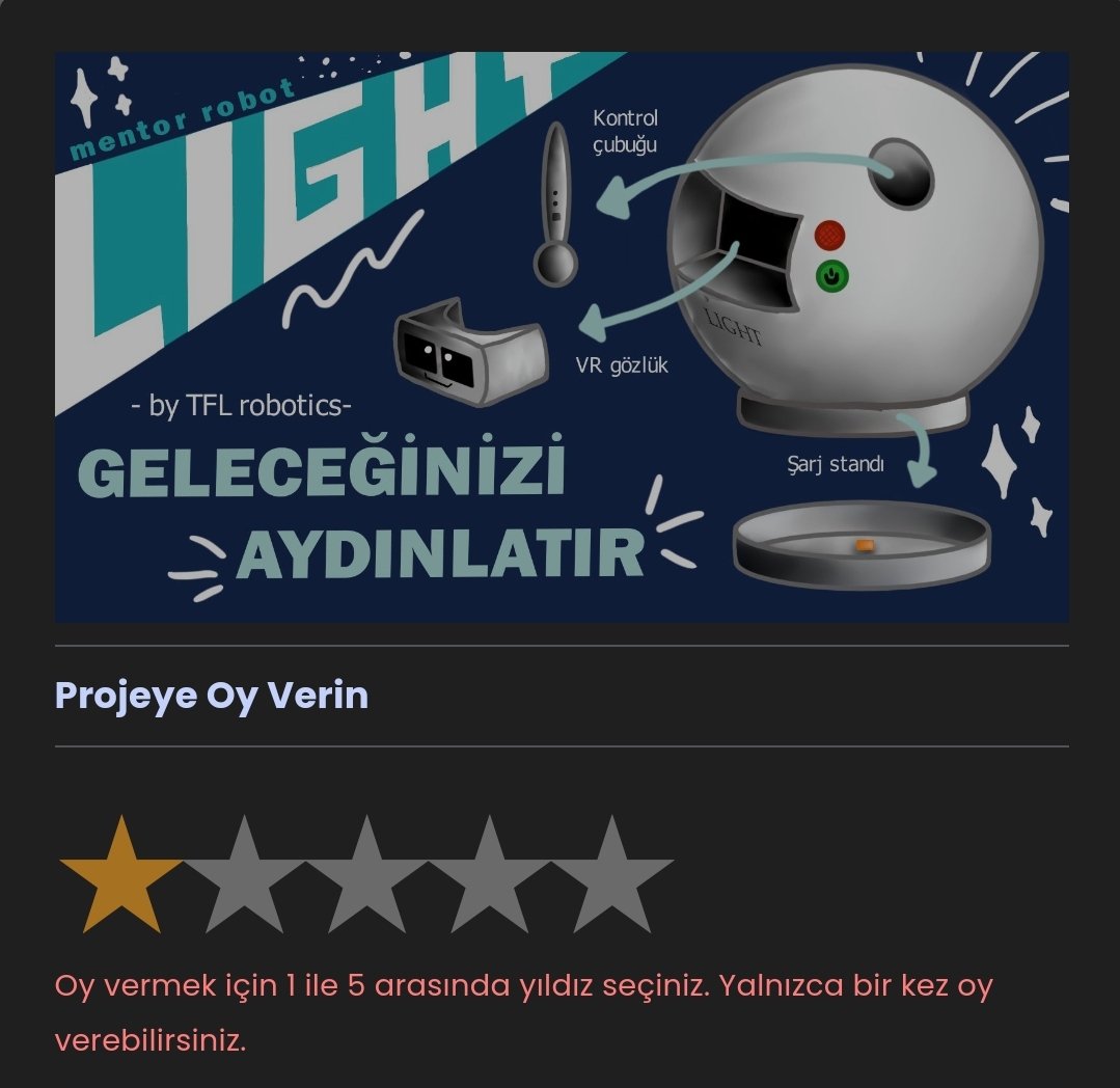 Tekirdag_fl's tweet photo. Öğrencilerimiz desteğinizi bekliyor.
⭐⭐⭐⭐⭐
#Hackath10
🔗https://t.co/8HEDqsR87Q
@tekirdagmem @ersanulusan @spasamem59 @ebubekir_atilla
@hayrabolumem @SarayMEM @MalkaraMem @IlceSarkoy @cerkezkoymem @CorluMem @kapakliilcemem @MuratlHulya @marmaraereglis3 @ErgeneMEM59 https://t.co/42nqgTFhjm