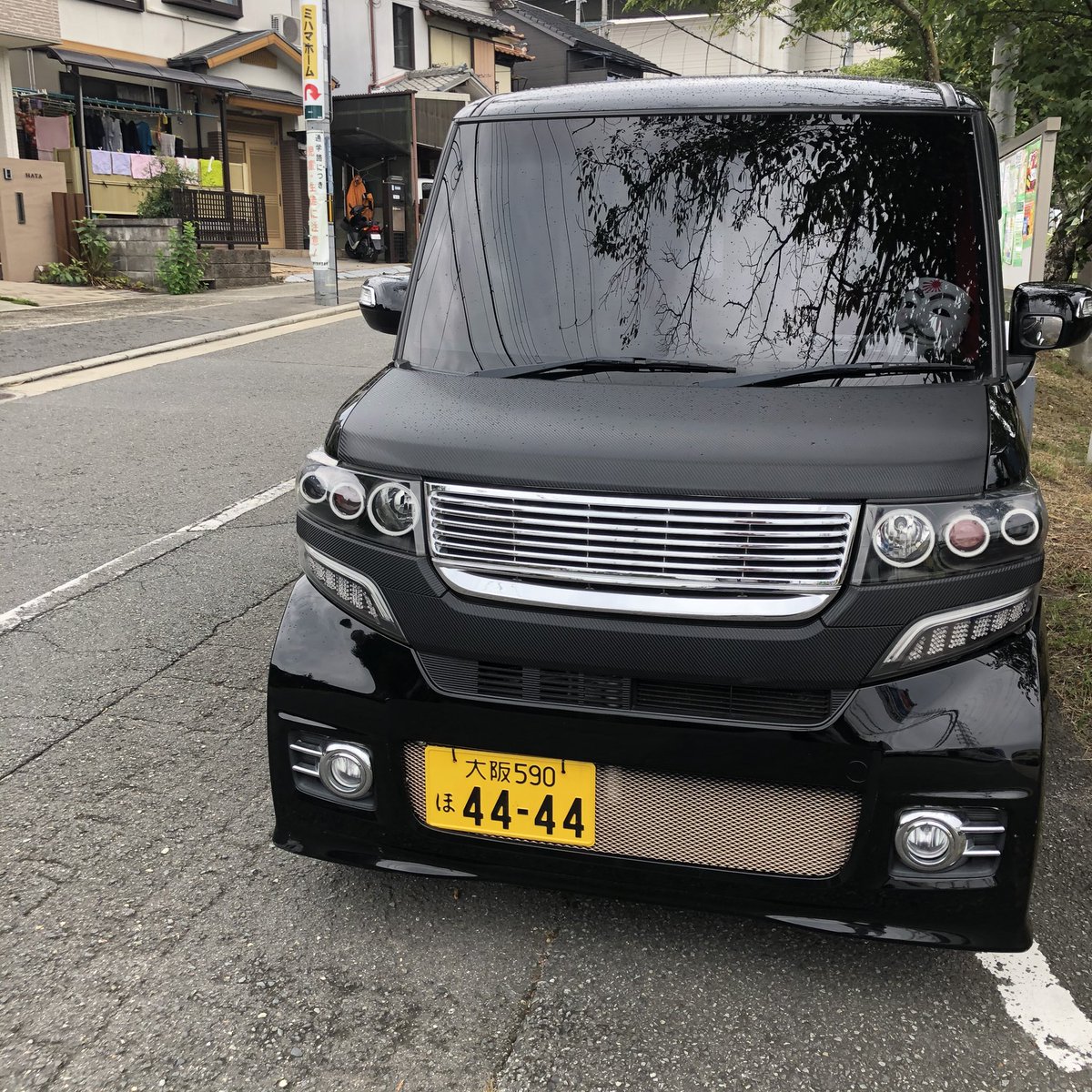 ChristmagThe's tweet photo. N-BOX降りました！

すごいお気に入りな車やったな〜
満足な1台でした🙇‍♂️

皆んなに車褒められたりしたら嬉しかったな😎

内装赤はほんまにそれしか勝たん！
ヘッドライトとかアイシテル

次の車も納車決まってるし
次も頑張るぞー🤪✨ https://t.co/MajYizdwVc