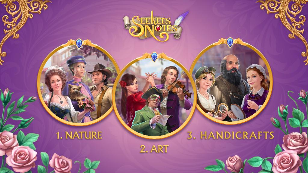 SeekersNotes's tweet photo. If you lived in #Darkwood, who would your colleagues be? 🤔 Choose the group from the picture that is closest to your job preferences. 👇 

#hiddenobjects #mobilegame https://t.co/MrWkzpTCbu