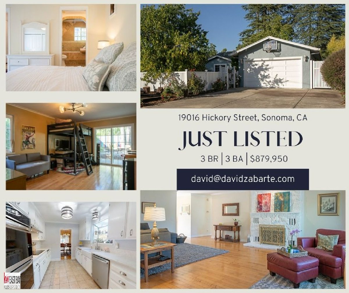 💥Just LIsted!💥 Great opportunity to live in Sonoma! This 3 bedroom, 2.5 bath ranch style home is located with easy access to Hwy 12, many amenities, and is ~2.5 miles from DT  Sonoma's square. This updated home is perfect for homeowners looking for ample living space at 1841sf