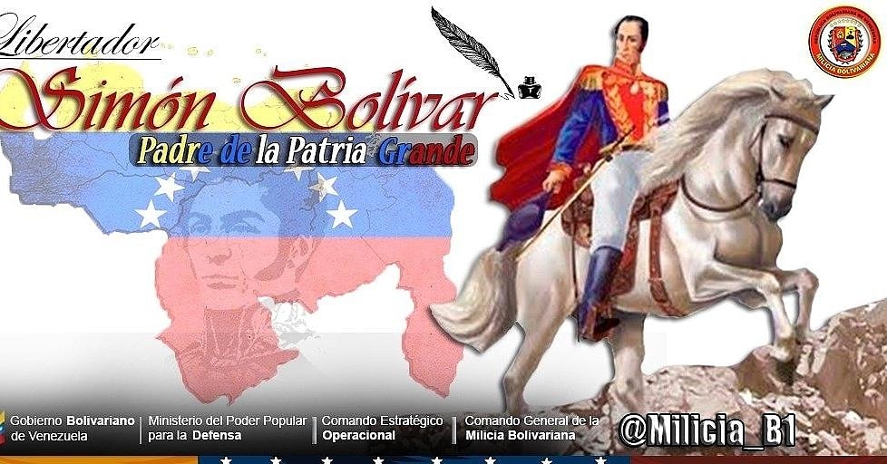 ManuelGBernalM's tweet photo. 💭 “La patria exige cada día nuevos sacrificios, y es necesario darle hasta el último aliento de la vida”.

Simón Bolívar

#LiberenALosPatriotas
#VenezuelaSeRespeta https://t.co/ktDBuzFg3O