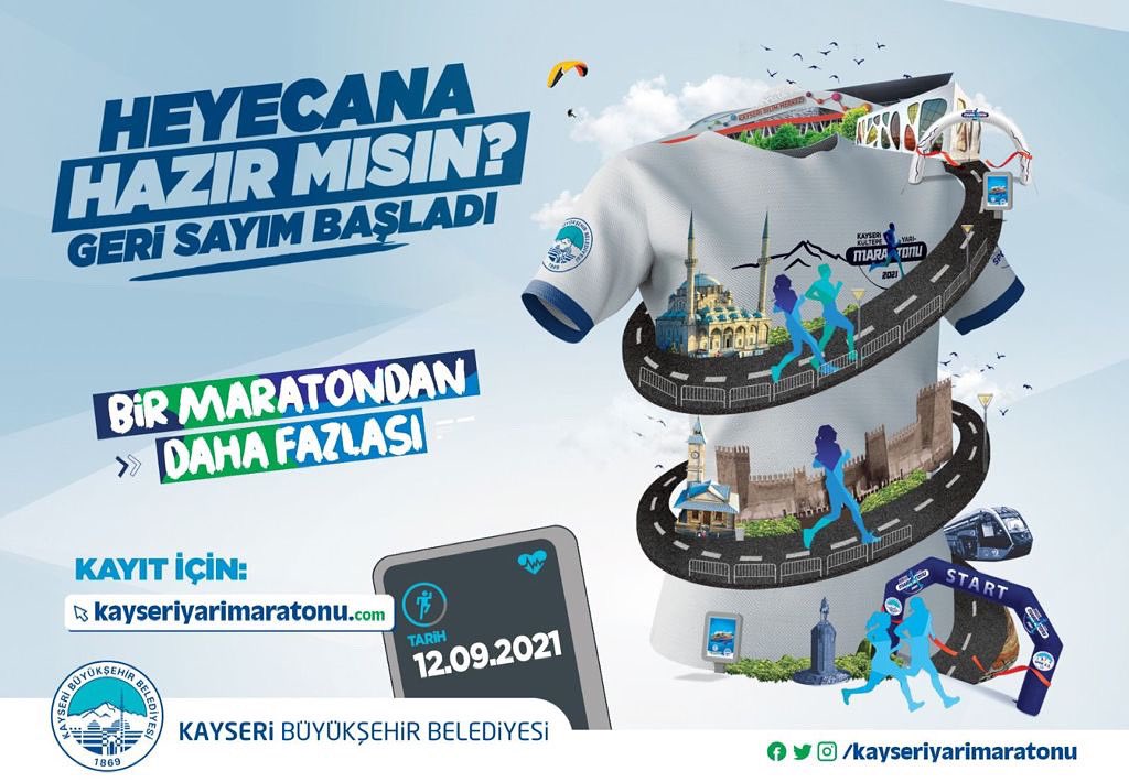 kayseri yari maratonu on twitter kayserimaratonu birmaratondandahafazlasi kayseriyarimaratonu maraton kayseri turkiye kayseribsb baskanmemduhbyk ibrahimsomtas sporaskayserii twitter