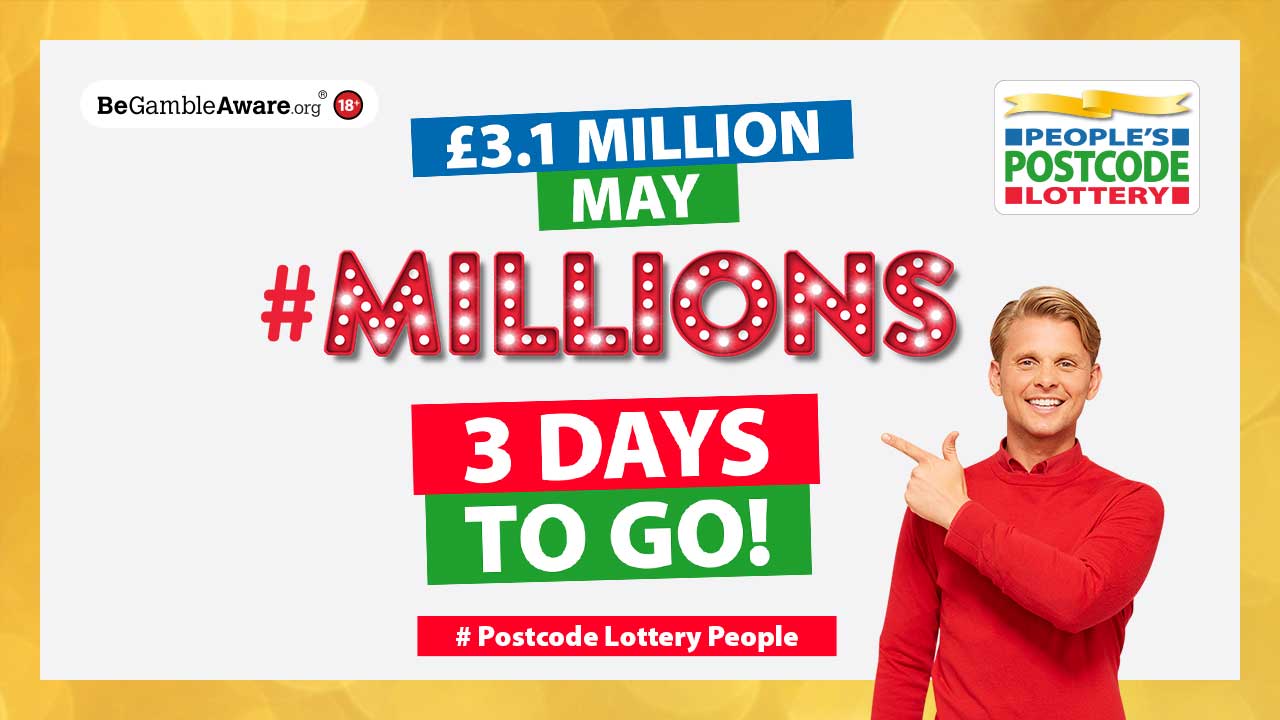 Postcode Lottery on Twitter "Only THREE more days until we reveal May