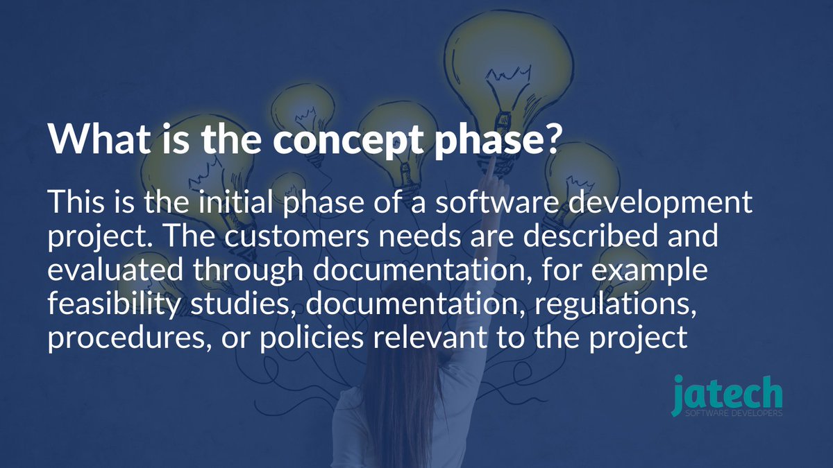 JatechUK's tweet photo. The concept phase is a term us #software developers often use

Here's what it usually involves! https://t.co/kcrwgAj5aI