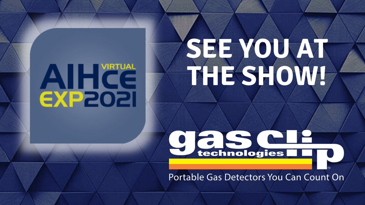 clip_gas's tweet photo. Day 2 of AIHce Expo 2021--Come check out our booth and have a chat!
Miss our Learning Pavilion yesterday? Click the link to view it on YouTube: https://t.co/mZji1mlP6C
#AIHce #industrialhygiene #industry #oilgas #maritime #construction #firefighters #municipalities #wastewater https://t.co/XItxFEJ37S