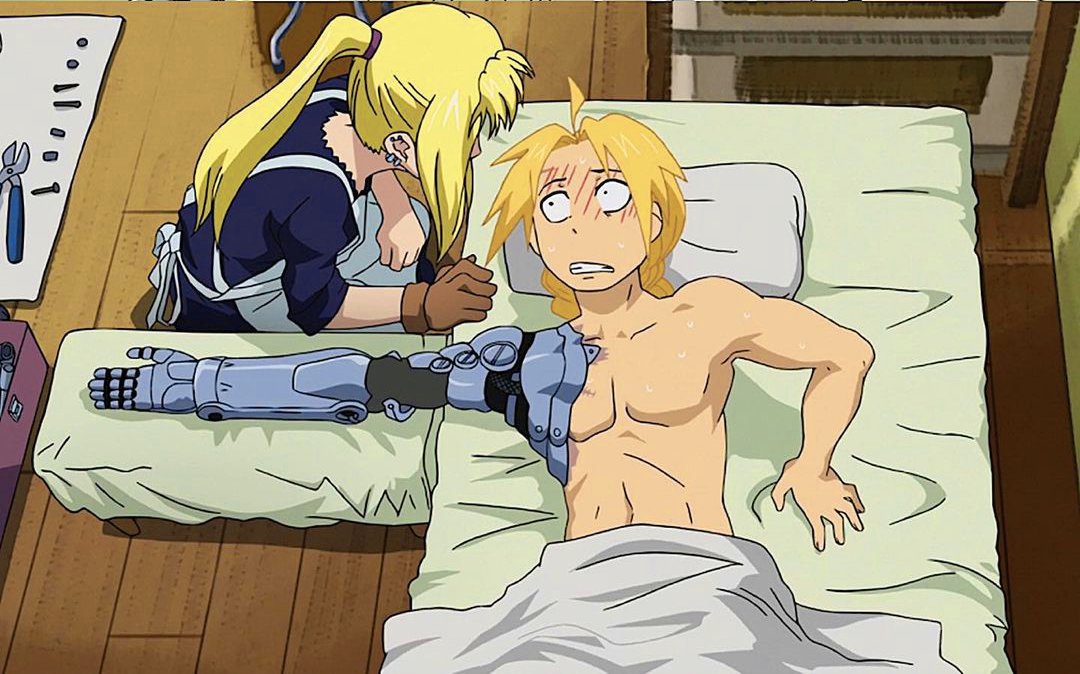 "You love Winry, don't you ?" 