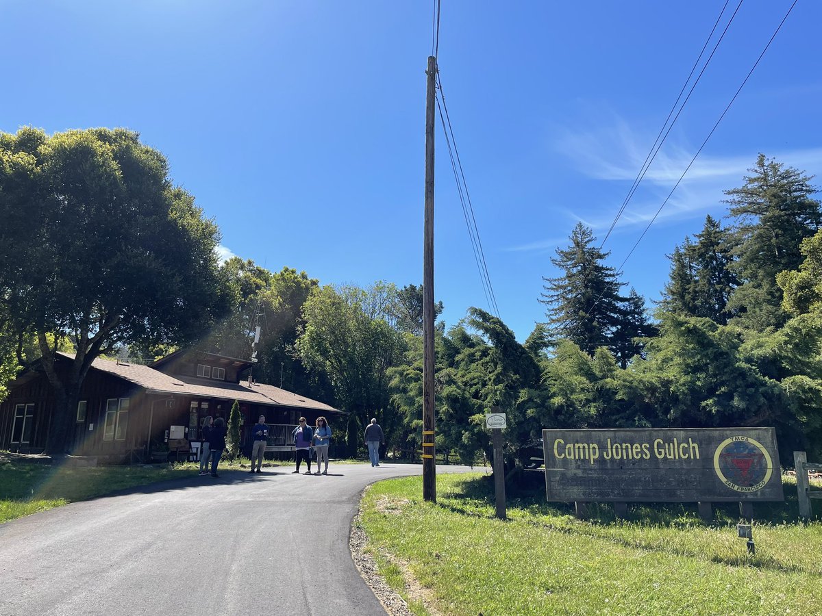 chadnico's tweet photo. Inspiring, connection & visioning filled site visit to @CampJonesGulch w/@rodgrozier @grodevelopment & our @ymcasf team! #ClimateJustice #EcosystemsOfCare #PrideFlagFlying #CommuningWithNature #EquityThroughCamp #LoveThisWork #AndOurTeam #WeGotThis https://t.co/EHXFYRMjvF