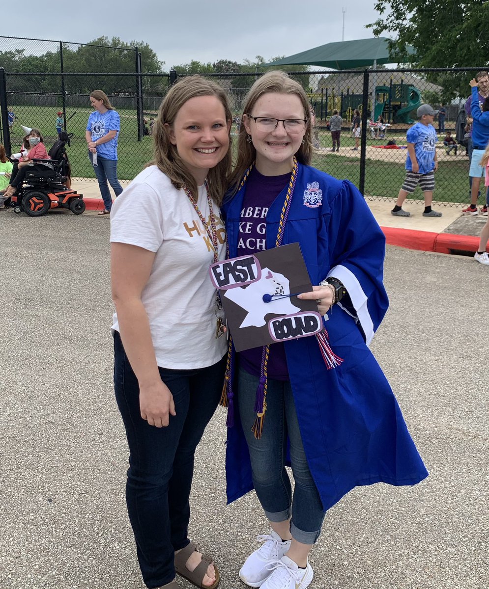 7 years later. So proud to be standing next to this FUTURE TEACHER! #storyofmason #classof2021