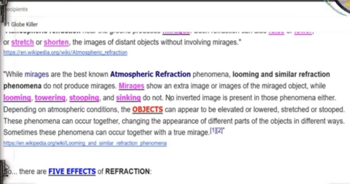 NothingSirius's tweet image. That’s called #AtmosphericRefraction, specifically #Sinking

#StudyHarder