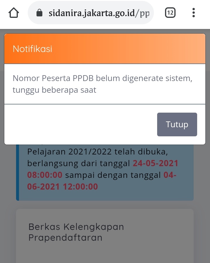 Sidanira jakarta go id pendaftaran