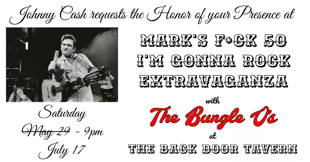 We are postponing our show at <a href="/BackDoorTavern/">Back Door Tavern</a> to Sat. July 17. Bring a chair and some friends. #865life #knoxlocals #bearden #knoxlocals #westknoxville #knoxville #johnnycash