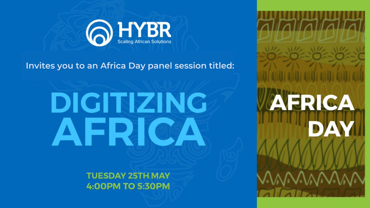 EntrepTraction's tweet photo. LIVE NOW!

Join our #AfricaDay for an amazing panel session on #DigitizingAfrica.

 How can we connect African #entreprenuers to #marketplaces. Join the conversation. 

Click to join the  livestream:
https://t.co/b84HmOqr3w
https://t.co/XBRfffjd3x https://t.co/Qi5s1iG5bA