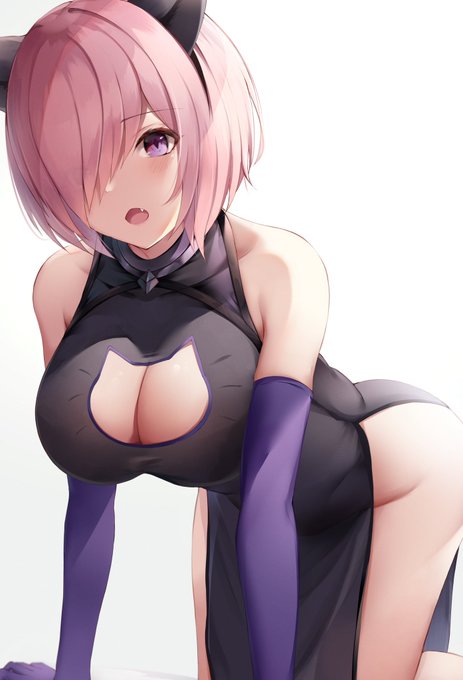 猫チャイナ服な後輩
#FGO 