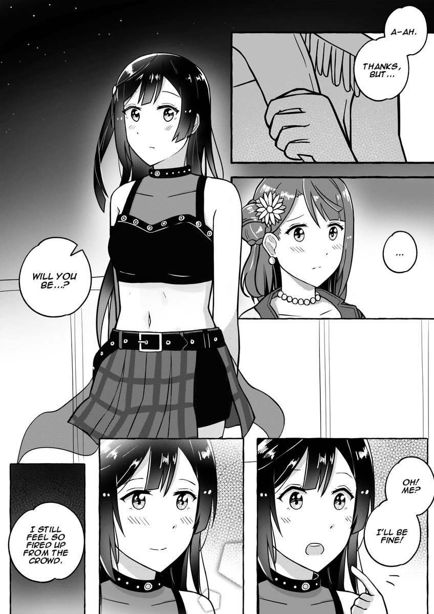 A short and sweet SetsuAyu comic set after 3L. (1/3)
#ラブライブ #虹ヶ咲 #せつあゆ 