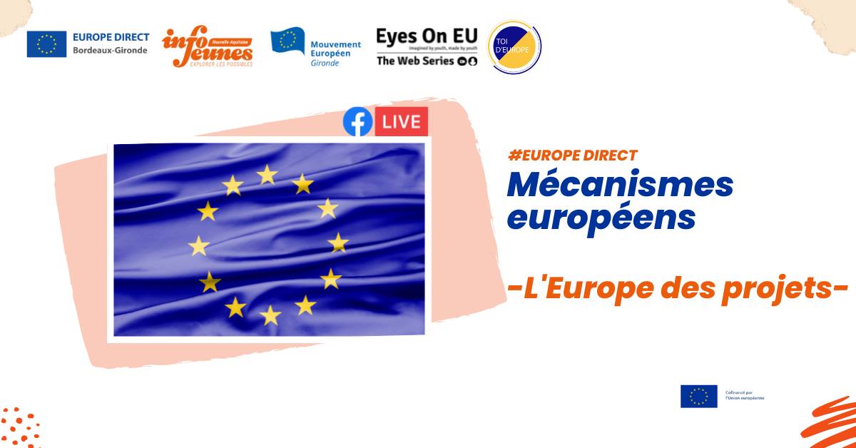 Ne manquez pas le début de la conférence #EuropeDirect sur les mécanismes européens avec : 
🗣️ Emilie Chevalier, experte Team Europe
🗣️ <a href="/lchevalierbdx/">Lucas Chevalier 🇪🇺🇫🇷</a>, Vice-président <a href="/MEFGironde/">Mouvement europeen de Gironde</a> 

En direct depuis Facebook à 17h30 👇
loom.ly/Jkflnes