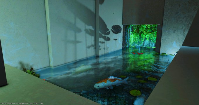 懲りずにハウジングで作ってみました 古い時代のpcのシステムメッセージのつもりです Ff14 Ff14ハウジング