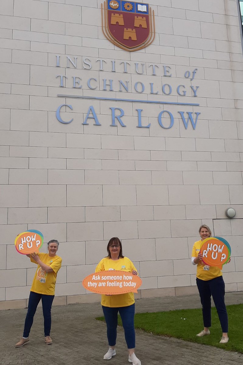 MentalHealthIrl's tweet photo. #HelloHowRU Together with @itcarlow lets make this Thursday (May 27th) the National Day for Carlow to say 𝐇𝐞𝐥𝐥𝐨 𝐇𝐨𝐰 𝐑𝐔? & mean it. 𝐇: Say Hello, 𝐄: Engage with the person, 𝐋: Listen, 𝐋: Learn & 𝐎: Offer support. Retweet to support (especially if you're from Carlow) https://t.co/44vnR6L5W5