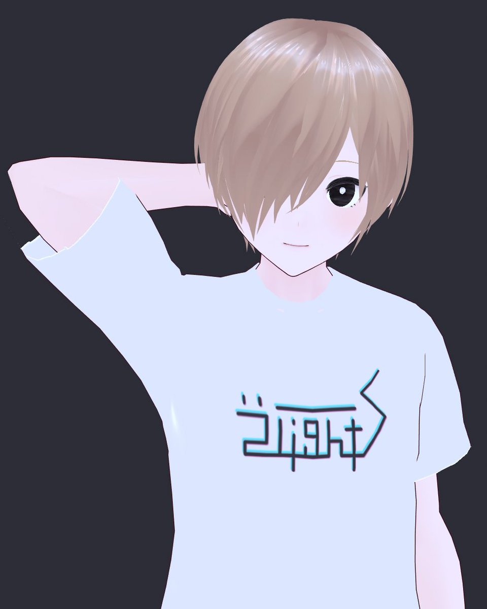 ol_QcQ_lo's tweet photo. 双子姉妹のコンビ名とロゴがやっと決まった。ネコみたいなイグアナみたいなキツネみたいな何か。
次は２人の紹介用画像を作る。
#VRoid #2lightS https://t.co/x3aQfCciuQ