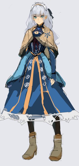 13日目
ロングスカート案 