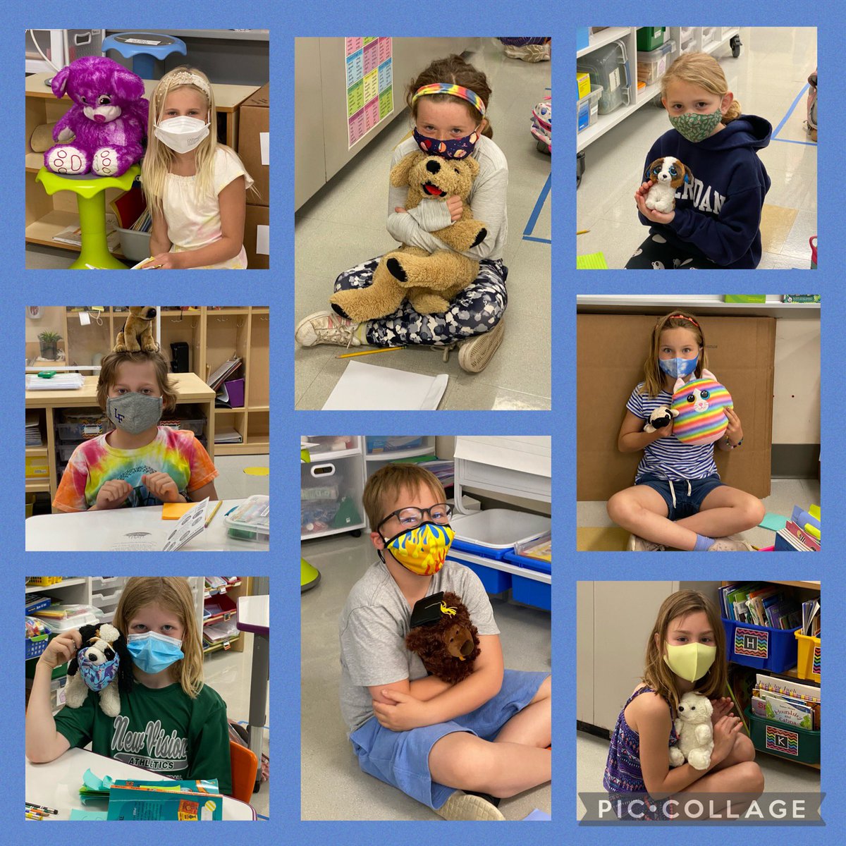 “Stuffed Animal Day” kicks off “Sheridan’s End of the Year Countdown.” #sheridanshines #findingjoy67 #LakeForestSD67
