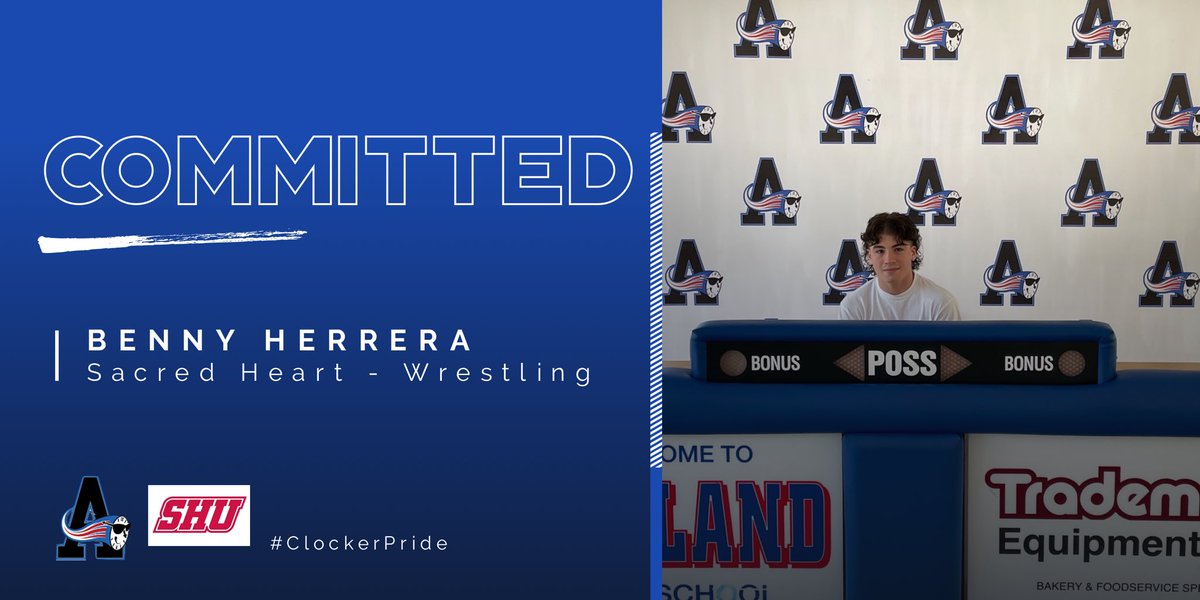 Congratulations to (State Champ) Benny Herrera, who will be on the wrestling team at Sacred Heart next year! #Clockers <a href="/ClockerClub/">The Clocker Club</a> <a href="/Kstcoeur/">Kelley St Coeur (she/her/hers)</a> <a href="/MrsELachapelle/">Erin Lachapelle (she/her/hers)</a> <a href="/AshlandClockers/">Ashland Public Schools</a> <a href="/ClockerNation/">The Clocker Crazies</a>