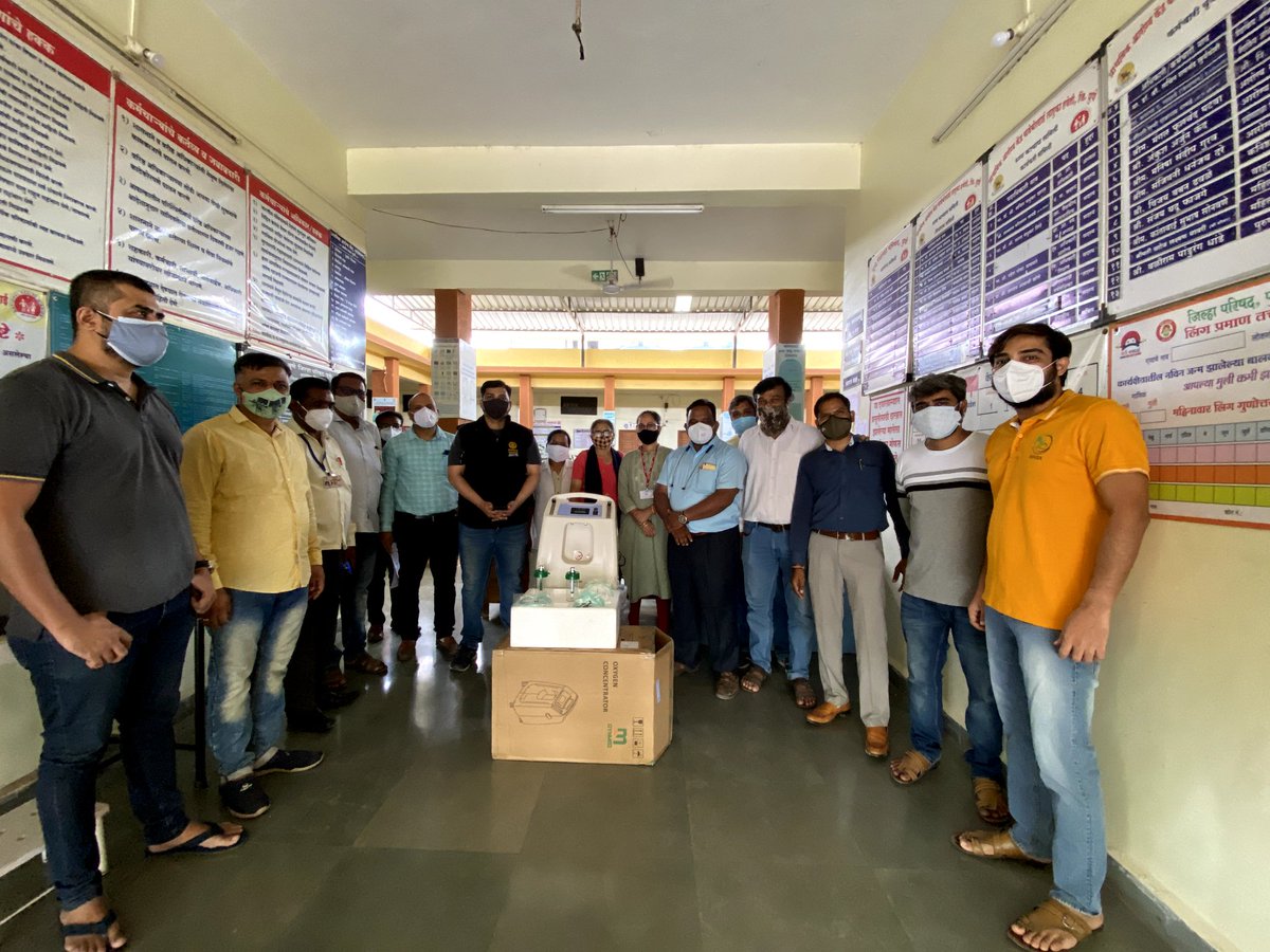 Serve to Change Lives !!!

Donated Oxygen Concentrator to PHC Wadebolhai to serve COVID-19 patients. 

Small step towards strengthening health care system.

TX <a href="/WagholiHSA/">Wagholi Hsg Soc Assoc (WHSA)</a> 
and National Social Group 

<a href="/PuneZp/">CEO ZP Pune</a> 
<a href="/collectorpune1/">collectorpune</a> 
<a href="/IAS_Rubal/">Rubal Agarwal</a> 
<a href="/PMCPune/">PMC Care</a> 
<a href="/Rotary/">Rotary International</a> 
<a href="/Shekhar_Rotary/">Shekhar Mehta</a>