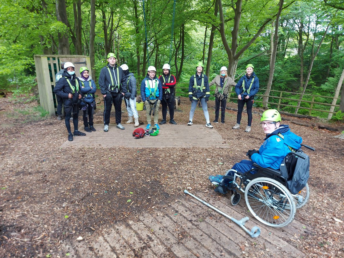 WYFRSPrTrust's tweet photo. Archery shots, crate stack and flying staff here @OEActivitiesLtd with Team 8 😜🌤🎯 All in a day's work to build teamwork skills and confidence @WYFRS @PrincesTrust https://t.co/VLTcdZ577B