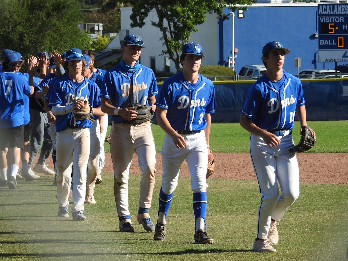 Game two today against Clayton Valley. 4pm start at Clayton. Just two games left in the season. Come out and support your Dons! ⚾️