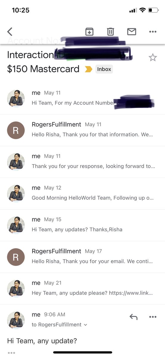 SaxenaRisha's tweet photo. @RogersHelps Multiple times.. :( @HW_inc @Merkle @Rogers https://t.co/hj0qZqFbyO