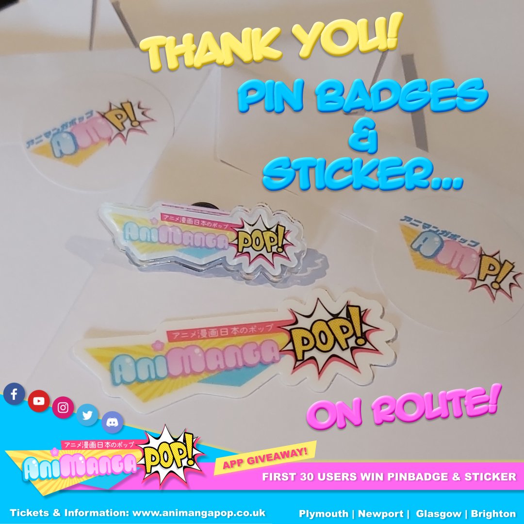 Animangapopuk's tweet photo. 💌 Your Goodies are on route! 🚚
Check your SPAM for an email from us as if we do not hear from you by the 31st May 2021 you will not be able to claim your gift.
Android - https://t.co/uhwPuUHu5N
Apple - https://t.co/IubvYxqs67
#Animangapop #AMPAPP #AnimangapopApp #AnimeApp https://t.co/wKzb0rp1GH