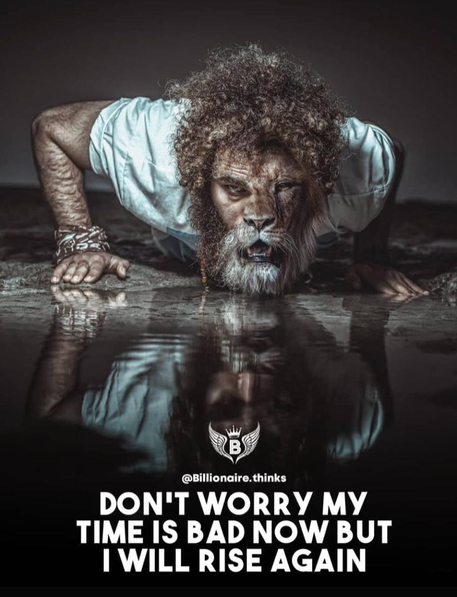 Don't worry my time is BAD now But I will RISE again #JaiSriRam, image size:908x1185