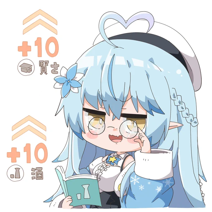 #LamyArt
#らみらいぶ 

ラミィちゃんは学びを得た☃ 
