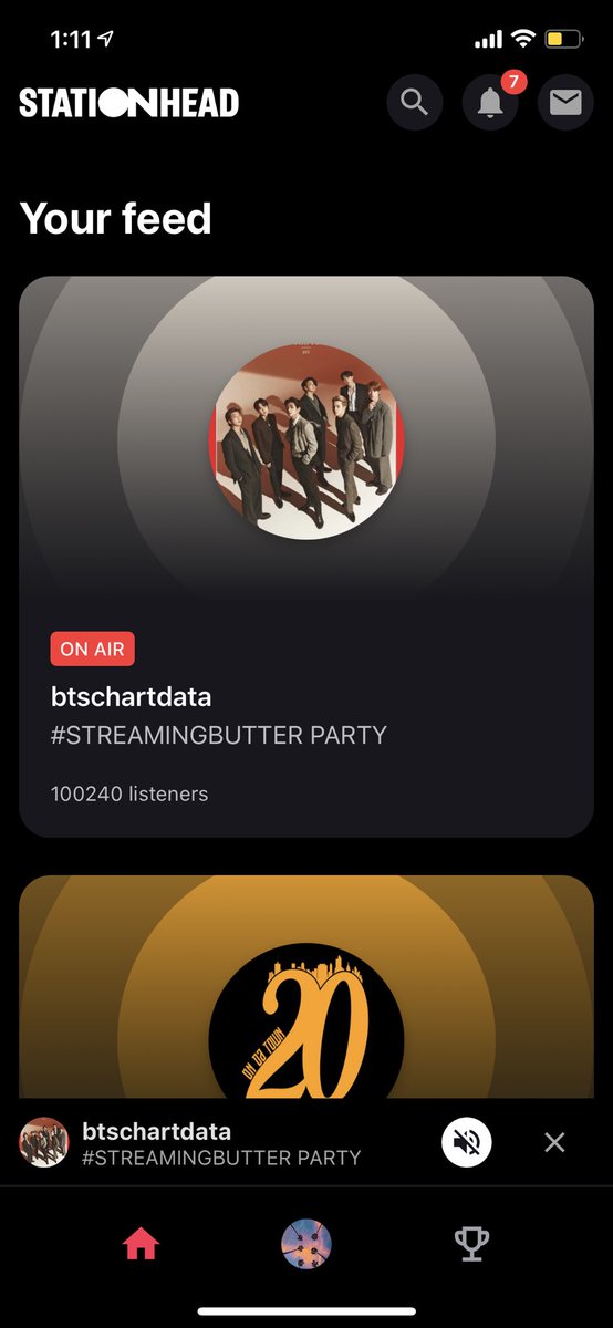 RyanStar's tweet photo. 100k live fans. Change the game @btschartdata @STATIONHEAD https://t.co/o5e7YMlDdU