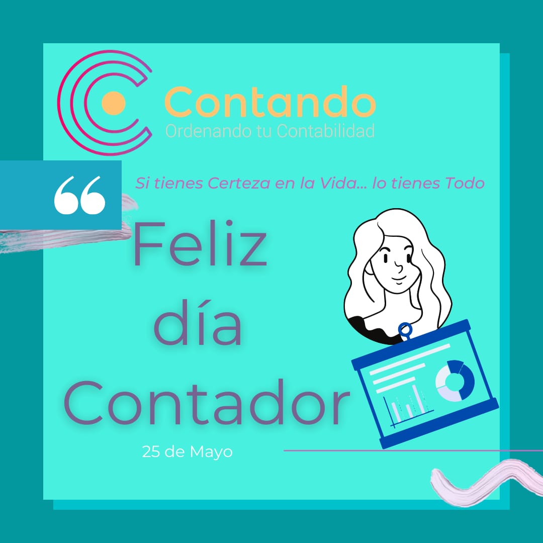 contandomx's tweet photo. Feliz día colegas y amigos 🤜🤛
A nuestra querida Directora @DeliTempranillo 🌷💜
Estamos siempre para ayudarles
#teamContando
#contabilidad #satmx #declaraciones #diadelContador #plataformacontable https://t.co/oeGvDVkJaw